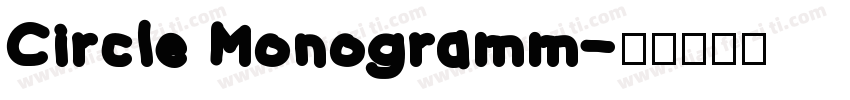 Circle Monogramm字体转换